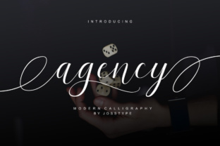 Agency Script: A Handwritten Typeface for Branding