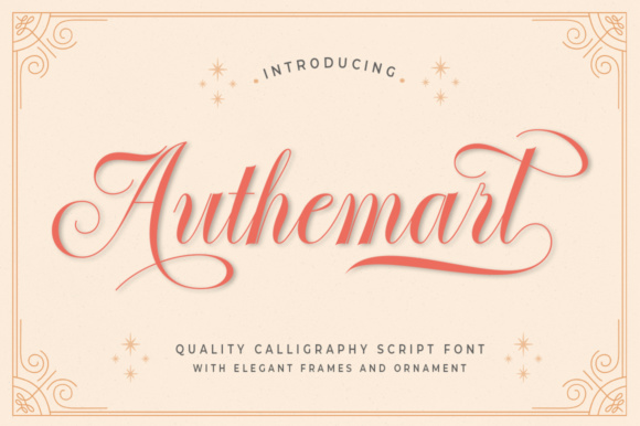 Authemart Script: A Versatile Typeface for Makers