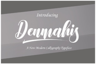 Denmahis Script: The Typeface for Clear Campaigns