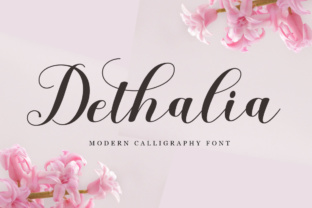 Dethalia Script: A Modern Typeface for Web Design