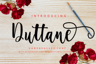 Duttane Script: A Modern Typeface for Editorial Design