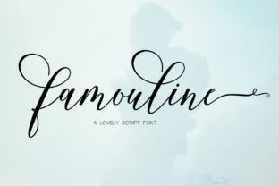Famouline Script: Elevate Editorial Design