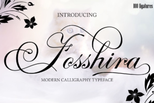 Fosshira Script: A Typeface for Elegant Editorial Design