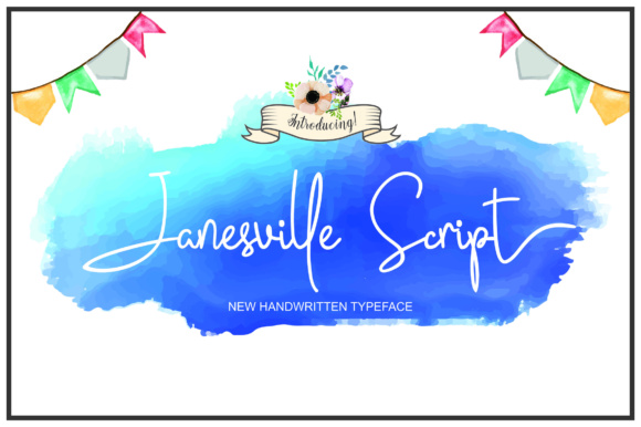 Janesville Script: A Typeface for Elegant Editorial Design