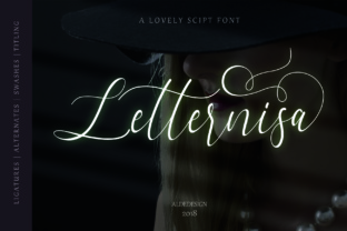 Letternisa Script Font for Business Branding