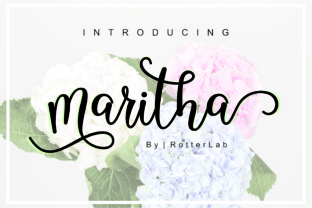 Maritha Script: A Modern Typeface for Branding