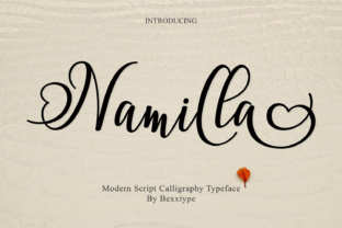 Namilla Script Duo: A Modern Typeface for Editorial Design
