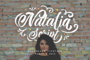 Natalia Script: A Hand-Painted Typeface for Makers