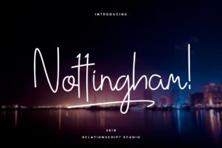 Nottingham Script: A Typeface for Editorial Grace