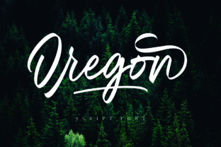 Oregon Script Font for Small Business Branding