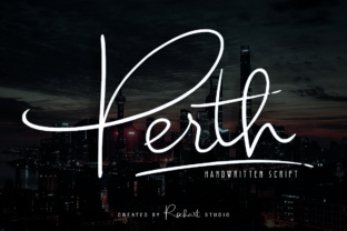 Perth Script: A Handwritten Typeface for Editorial Design