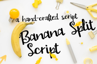 PN Banana Split Script: A Typeface for Warm Branding