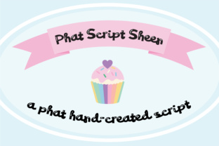 PN Phat Script Sheen Duo Typeface