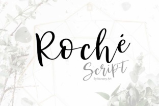 Roche Script: A Chic Typeface for Crafters