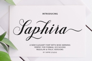 Saphira Script: A Modern Typeface for Digital Brands