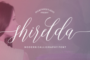 Shirelda Script: A Modern Typeface for Editorial Design