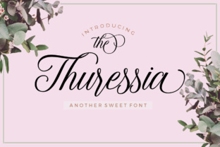 The Thuressia Script Typeface for Editors